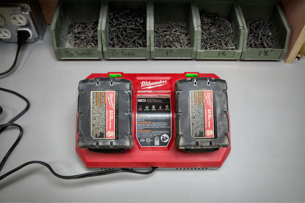 Milwaukee M18™ Dual Bay Rapid Charger