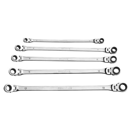 MOUNTAIN 5pc Metric Double Box Spanner Set